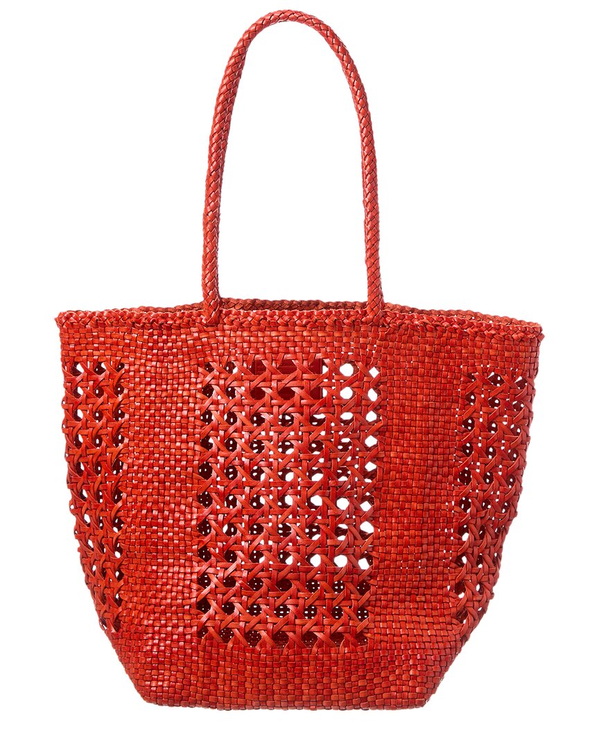 Сумка-тоут Dragon Diffusion Grace Cannage из кожи, красный
Сумка-тоут Dragon Diffusion Grace Cannage из кожи, красный