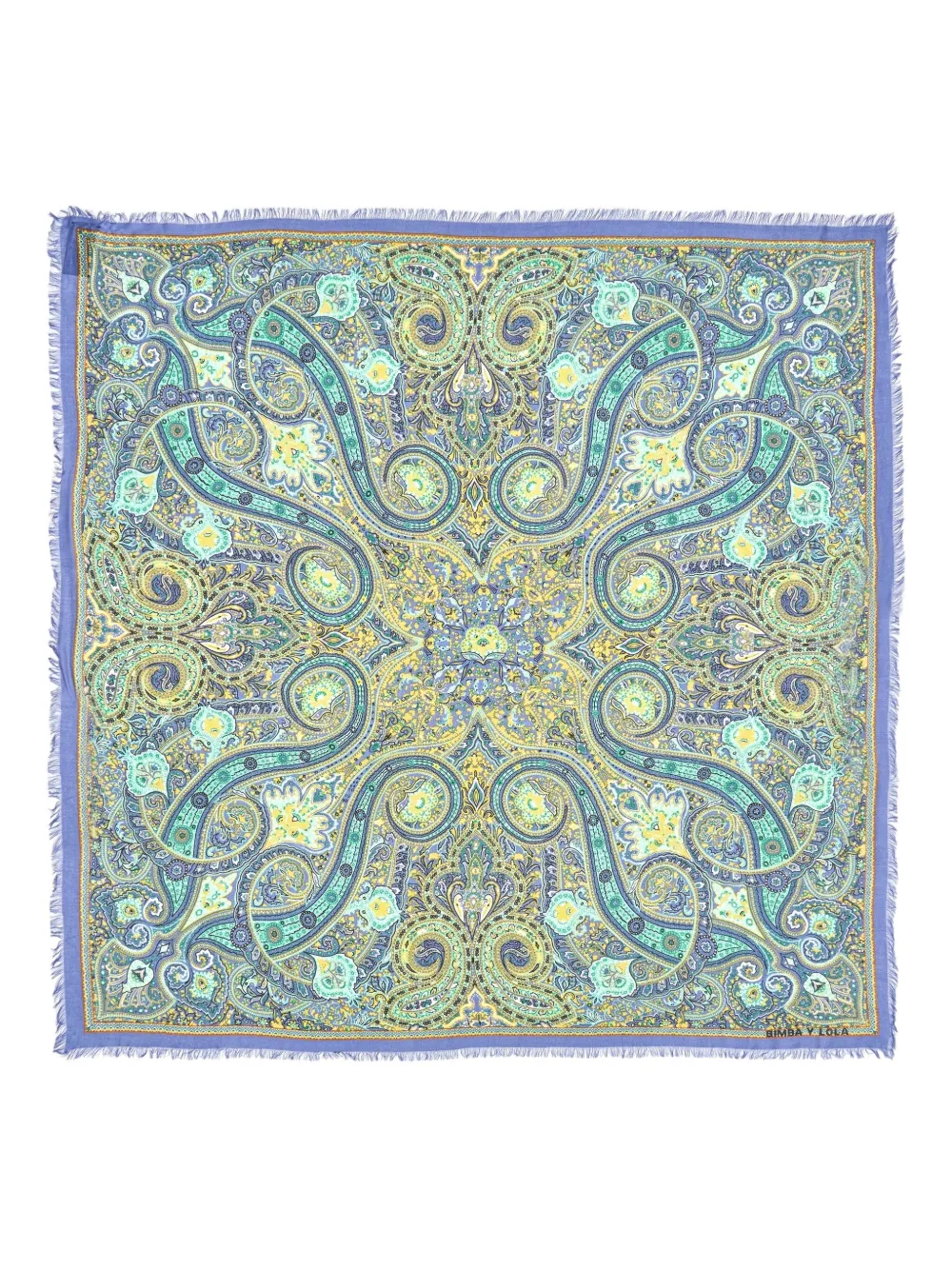 Шарф с бахромой и узором пейсли Bimba Y Lola, фиолетовый
Шарф с бахромой и узором пейсли Bimba Y Lola, фиолетовый
