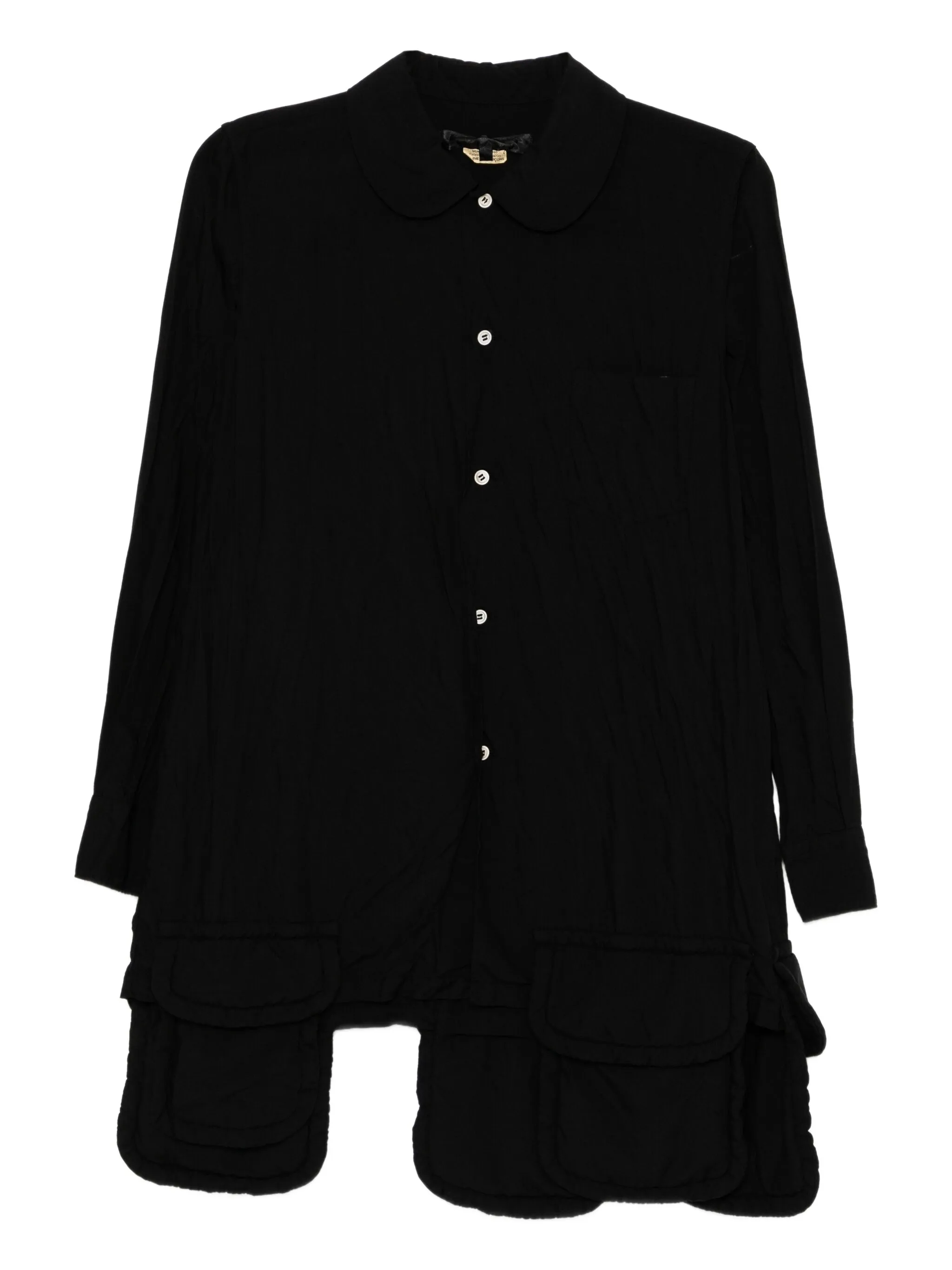 Блузка с жатым эффектом Comme Des Garçons Comme Des Garçons, черный
Блузка с жатым эффектом Comme Des Garçons Comme Des Garçons, черный