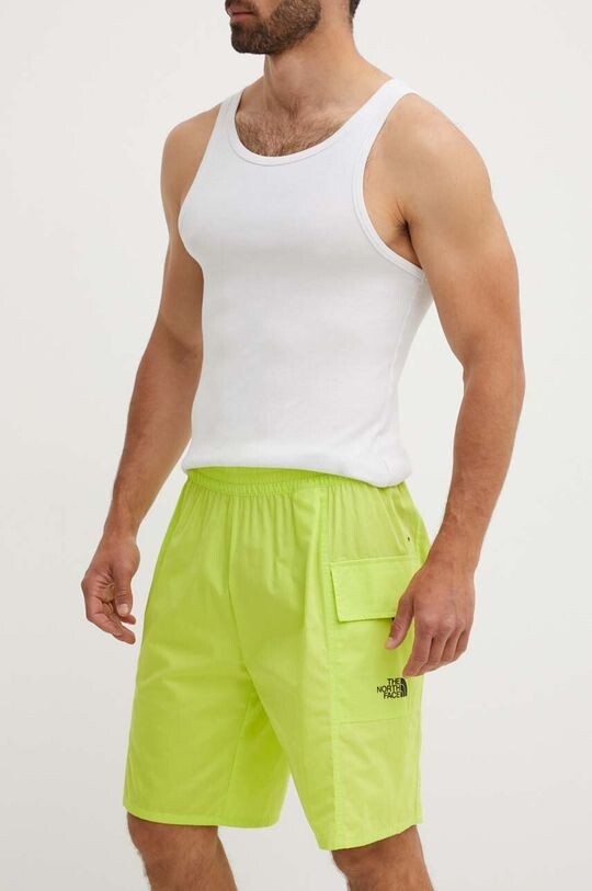 Хлопковые шорты The North Face, зеленый
Хлопковые шорты The North Face, зеленый