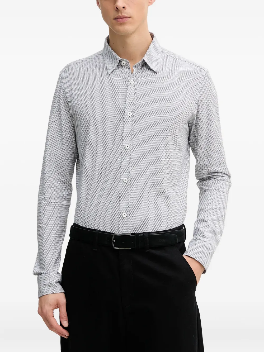 Фактурная рубашка с длинными рукавами BOSS, синий
Фактурная рубашка с длинными рукавами BOSS, синий