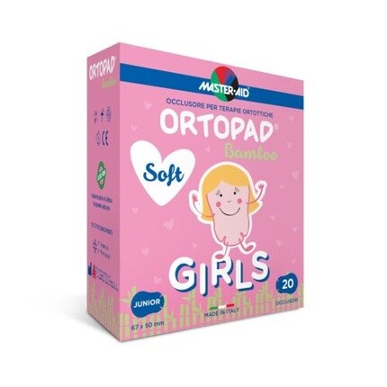 Мягкий окклюдер Master-Aid Ortopad для девочек для ортопедической терапии Pietrasanta Pharma Spa
Мягкий окклюдер Master-Aid Ortopad для девочек для ортопедической терапии Pietrasanta Pharma Spa