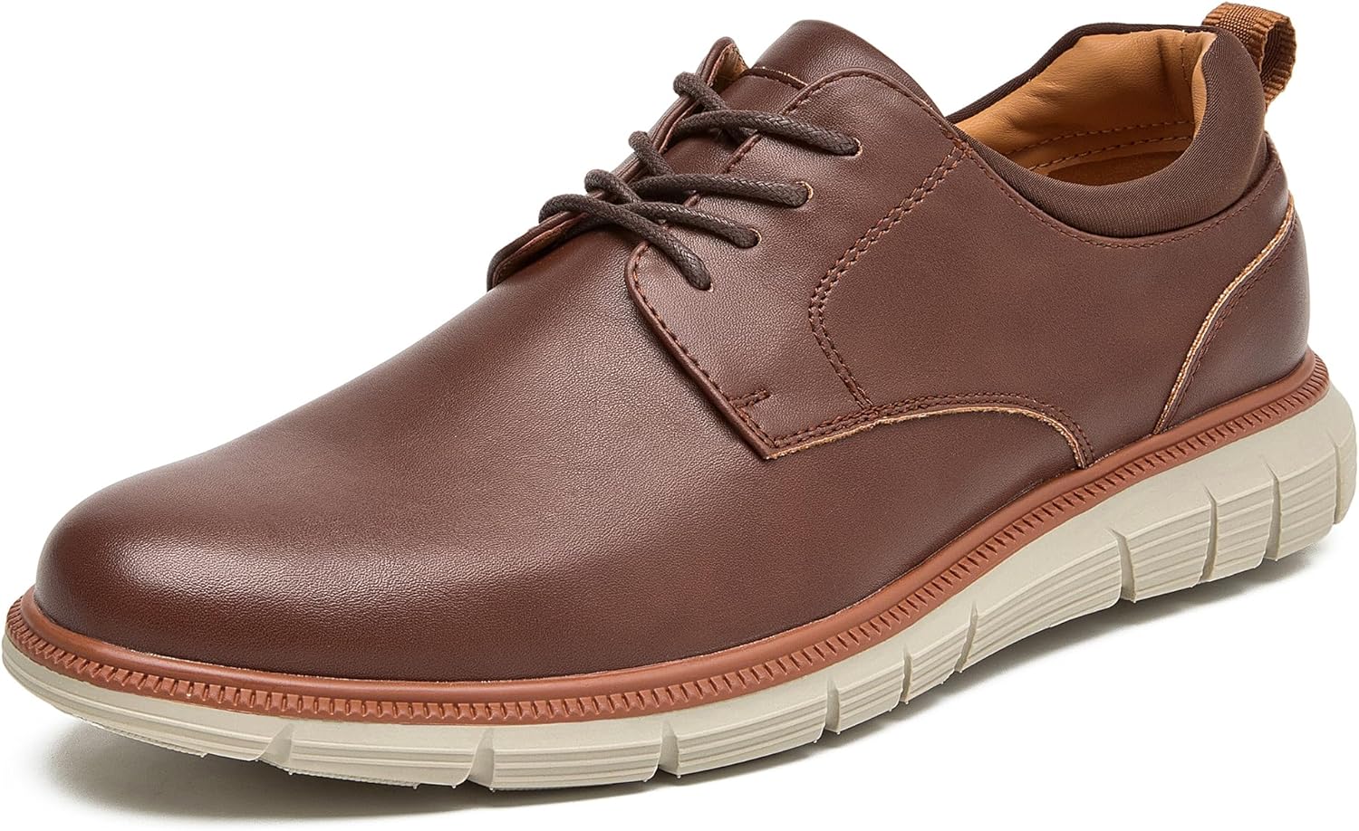 Мужские повседневные кроссовки CLOWSE, деловые кожаные оксфорды, удобная офисная обувь для работы, легкие прогулочные туфли, коричневый
Мужские повседневные кроссовки CLOWSE, деловые кожаные оксфорды, удобная офисная обувь для работы, легкие прогулочные туфли, коричневый