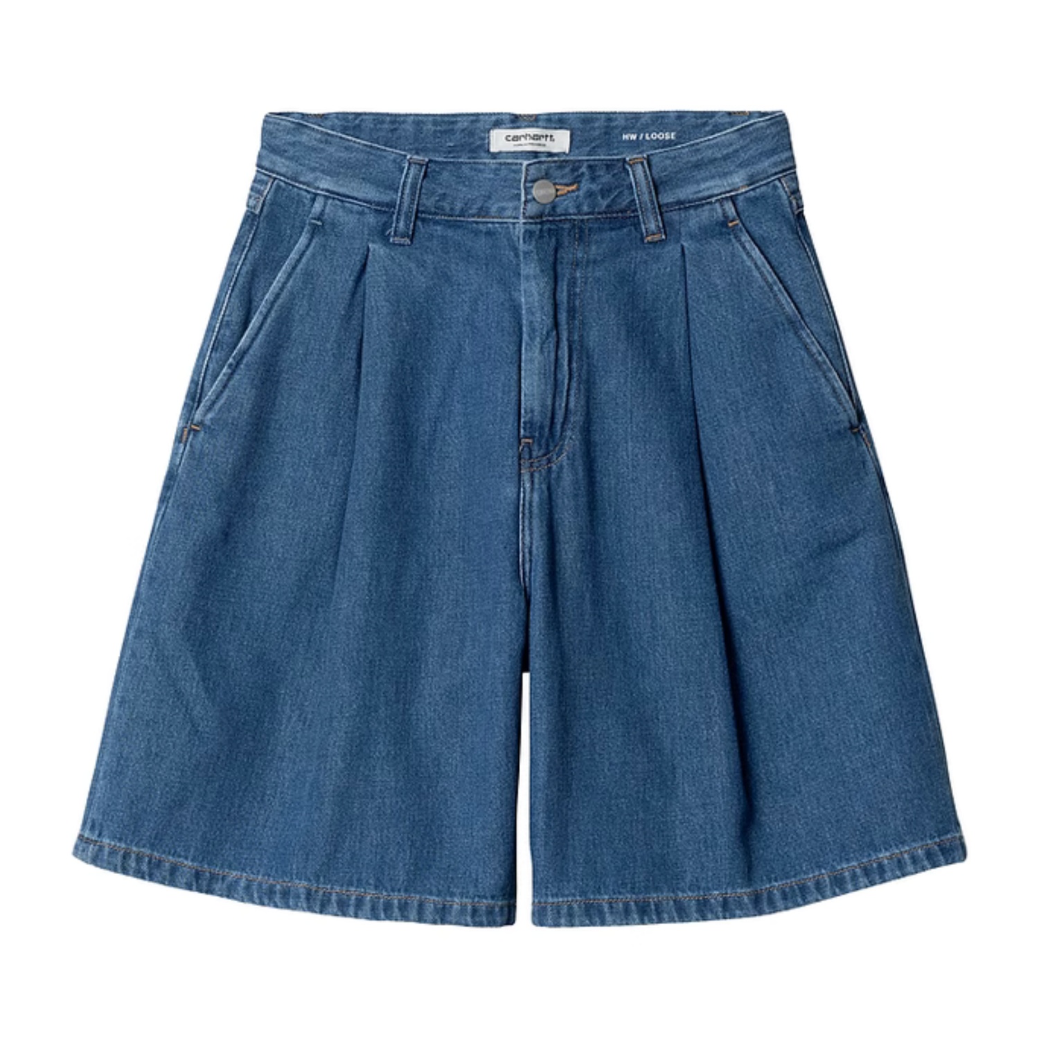 Джинсовые шорты женские Carhartt WIP, синий
Джинсовые шорты женские Carhartt WIP, синий