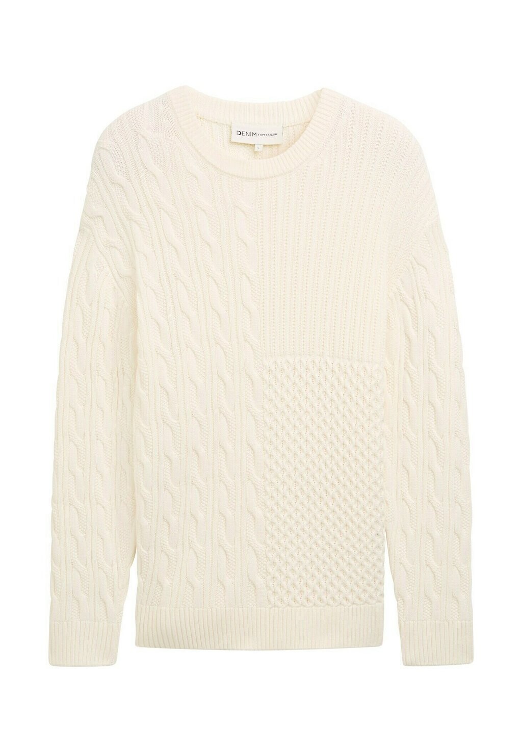Джемпер MIT ZOPFMUSTER TOM TAILOR DENIM, белый
Джемпер MIT ZOPFMUSTER TOM TAILOR DENIM, белый