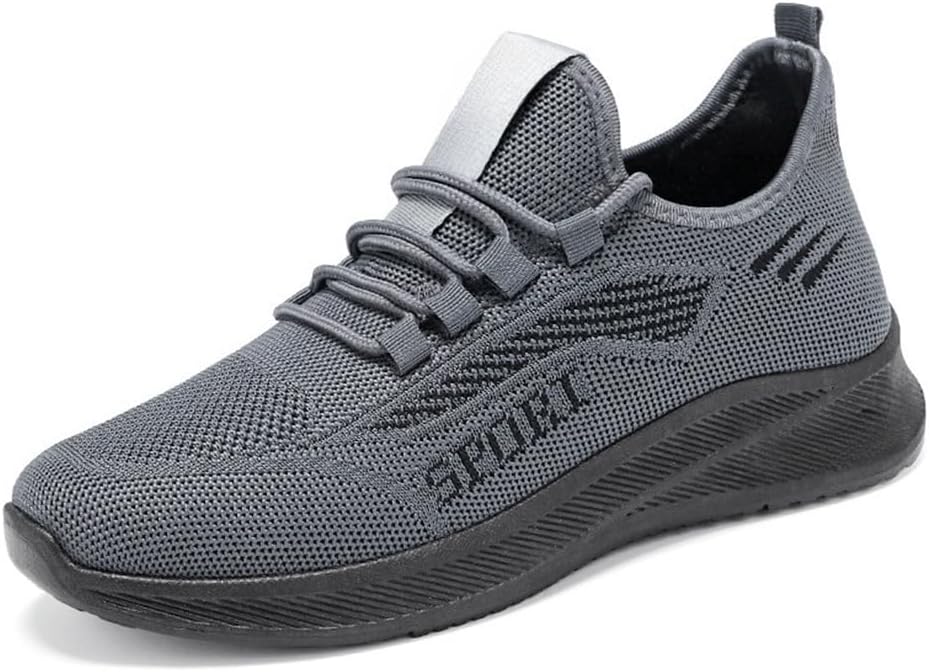 Мужская спортивная и повседневная обувь для ходьбы, легкие дышащие кроссовки для тенниса, противоскользящие, для работы, шопинга и путешествий Hhhchpm, серый
Мужская спортивная и повседневная обувь для ходьбы, легкие дышащие кроссовки для тенниса, противоскользящие, для работы, шопинга и путешествий Hhhchpm, серый