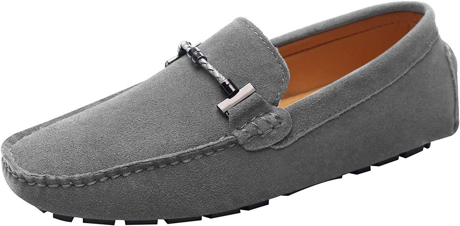 Мужские элегантные лоферы ANUFER с пряжкой, комфортные замшевые туфли, стильные мокасины, серый
Мужские элегантные лоферы ANUFER с пряжкой, комфортные замшевые туфли, стильные мокасины, серый