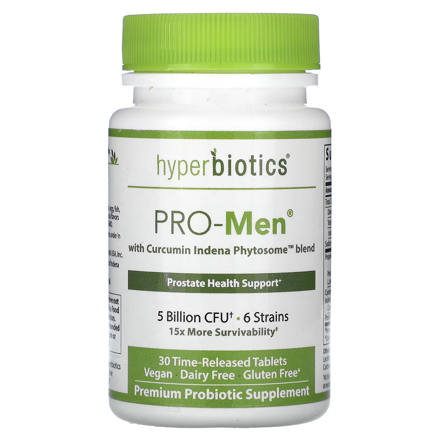 Добавка Hyperbiotics PRO-Men со смесью фитосом куркумина , 30 таблеток пролонгированного действия
Добавка Hyperbiotics PRO-Men со смесью фитосом куркумина , 30 таблеток пролонгированного действия