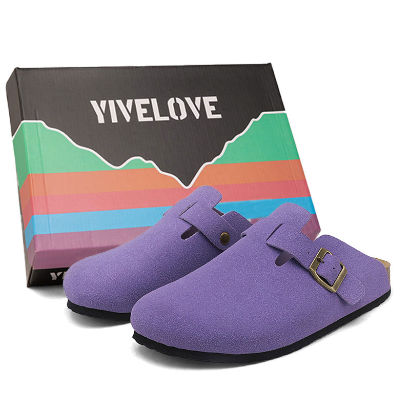 YIVELOVE Износостойкие противоскользящие тапочки с закрытым носком унисекс Taro Purple, цвет Taro Purple
YIVELOVE Износостойкие противоскользящие тапочки с закрытым носком унисекс Taro Purple, цвет Taro Purple