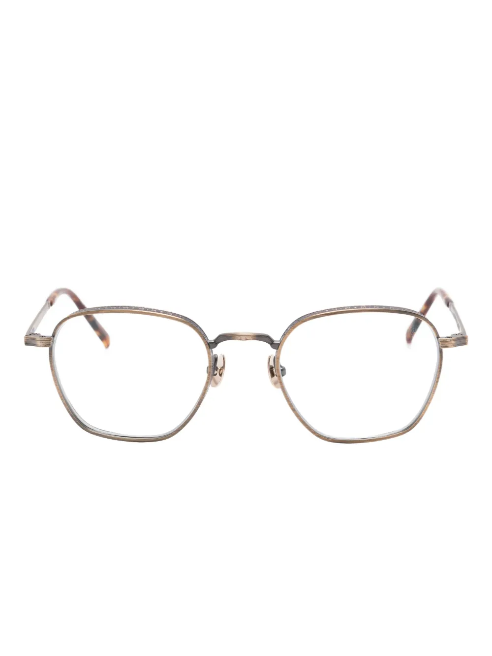 Очки с геометрической оправой M3101 Matsuda, коричневый
Очки с геометрической оправой M3101 Matsuda, коричневый