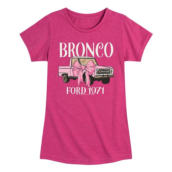 Футболка с принтом Ford Bronco 1971 для девочек 7-16 Licensed Character, Heather Fuschia
Футболка с принтом Ford Bronco 1971 для девочек 7-16 Licensed Character, Heather Fuschia