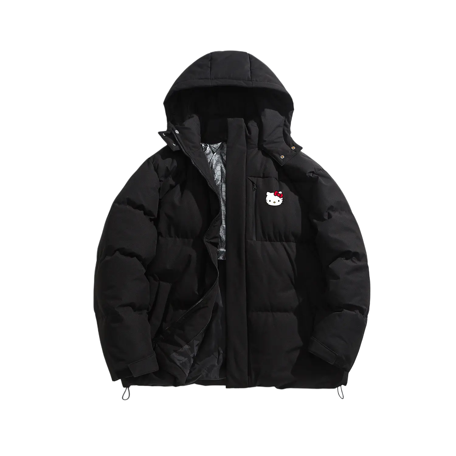 Hello Kitty Hello Kitty SS25 пуховик Unisex Sanrio, черный
Hello Kitty Hello Kitty SS25 пуховик Unisex Sanrio, черный