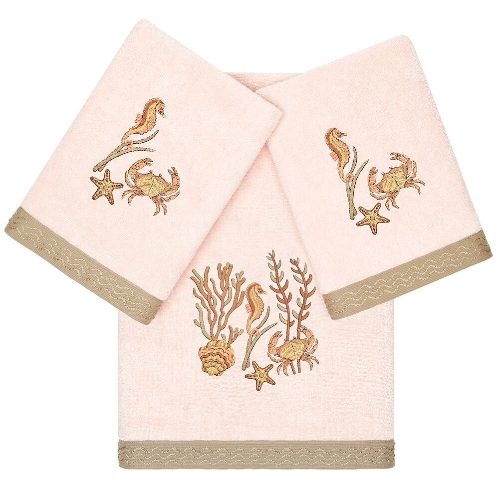 Linum Home Textiles Турецкий хлопок Aaron Набор украшенных полотенец из 3 предметов, цвет Blush
Linum Home Textiles Турецкий хлопок Aaron Набор украшенных полотенец из 3 предметов, цвет Blush