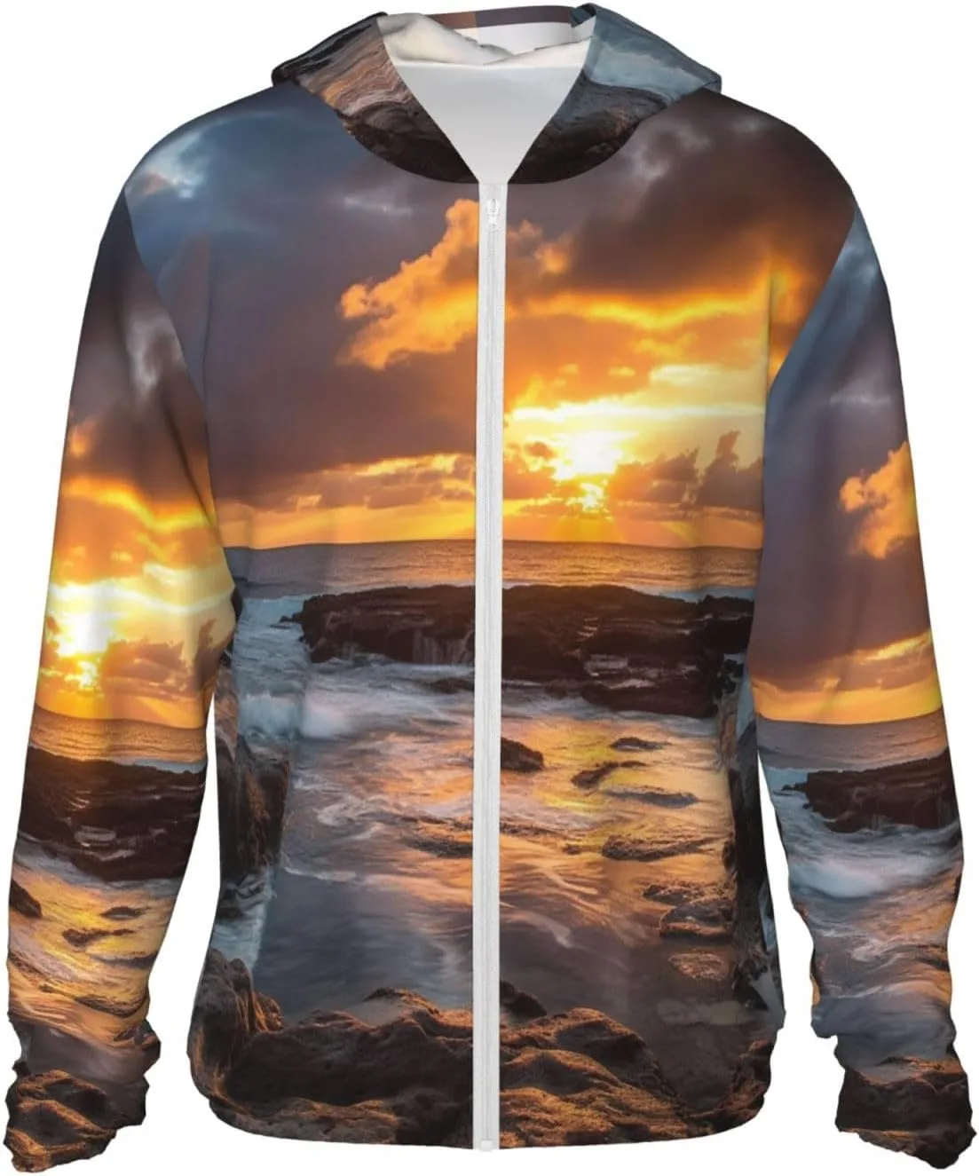 Быстросохнущая толстовка с капюшоном UPF 50+ Sunset Clouds Coast Hawaii HCBPWVQA
Быстросохнущая толстовка с капюшоном UPF 50+ Sunset Clouds Coast Hawaii HCBPWVQA