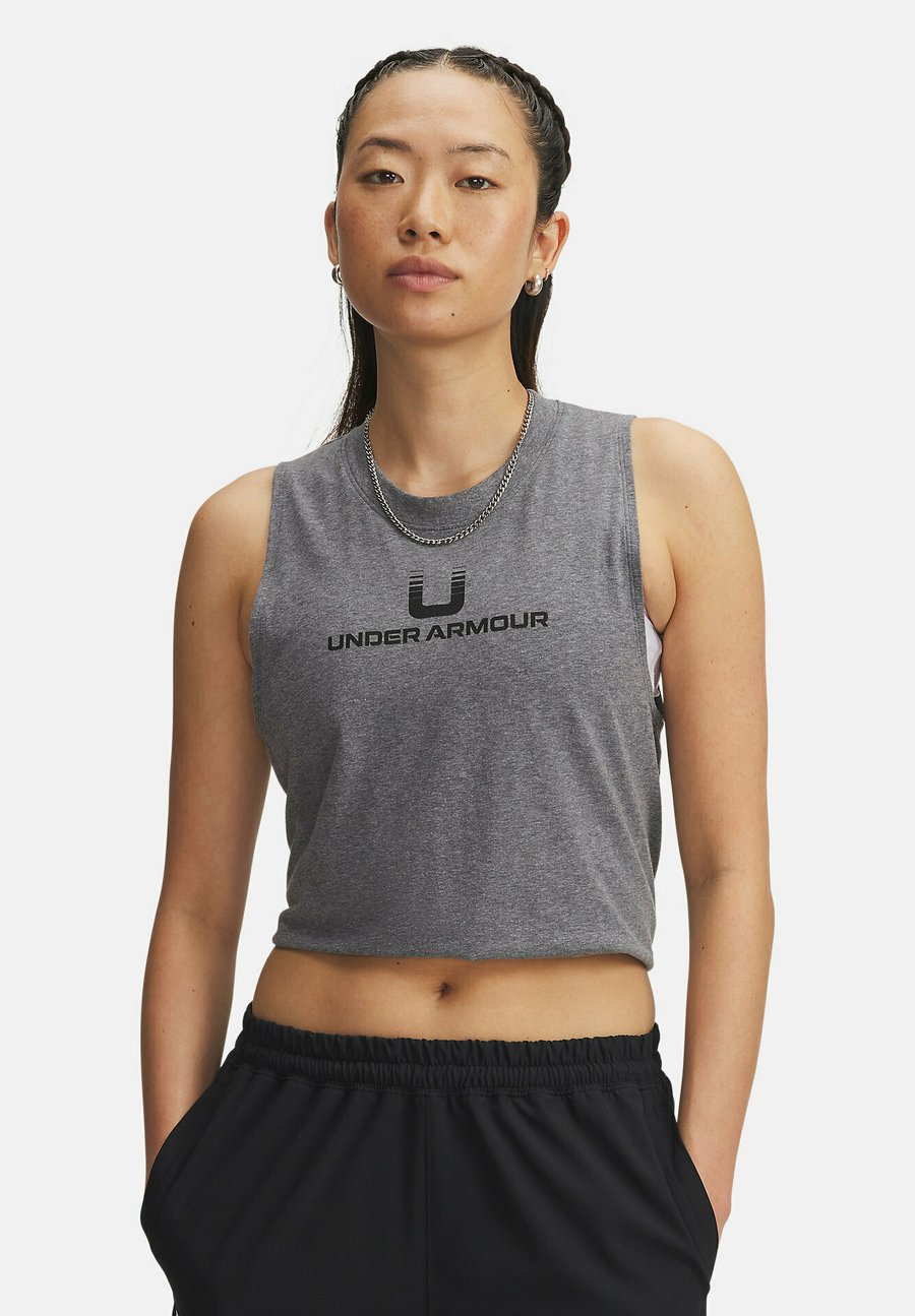 Топ Under Armour SLEEVELESS VARSITY U TANK, Pitch Gray /Grey
Топ Under Armour SLEEVELESS VARSITY U TANK, Pitch Gray /Grey