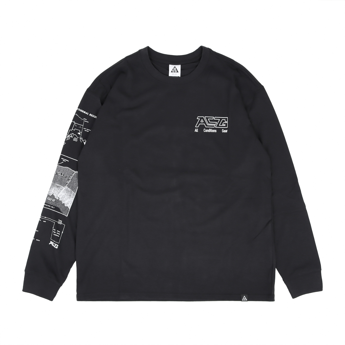Футболка Acg Geothermal с длинными рукавами Nike, черный
Футболка Acg Geothermal с длинными рукавами Nike, черный