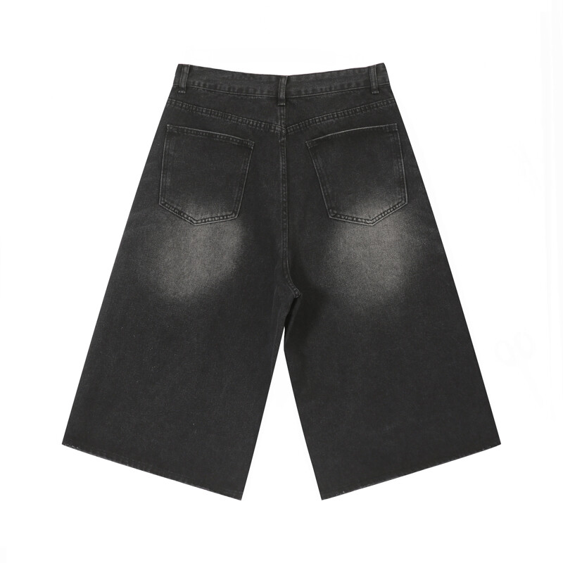 Джинсовые шорты унисекс Voguo Relay, Светло-синий 
Джинсовые шорты унисекс Voguo Relay, Светло-синий