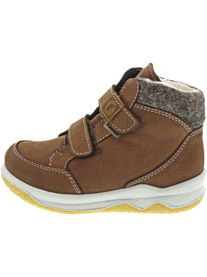 Ricosta Ботинки LUAN на липучках, коричневые
Ricosta Ботинки LUAN на липучках, коричневые