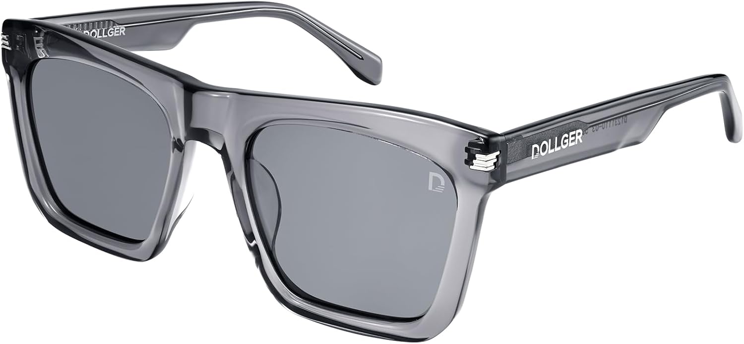 Солнцезащитные очки Dollger Square с поляризацией для женщин и мужчин, классические дизайнерские солнцезащитные очки с защитой от УФ-излучения и леопардовым принтом, Grey
Солнцезащитные очки Dollger Square с поляризацией для женщин и мужчин, классические дизайнерские солнцезащитные очки с защитой от УФ-излучения и леопардовым принтом, Grey