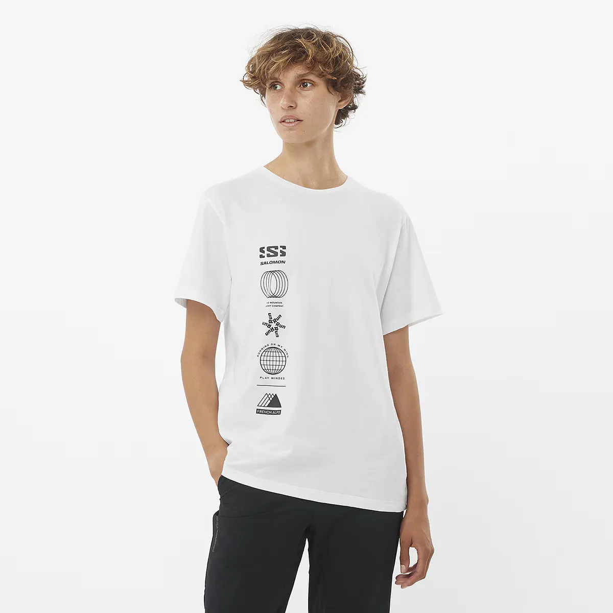 Женская футболка с логотипом Combo Salomon, белый
Женская футболка с логотипом Combo Salomon, белый