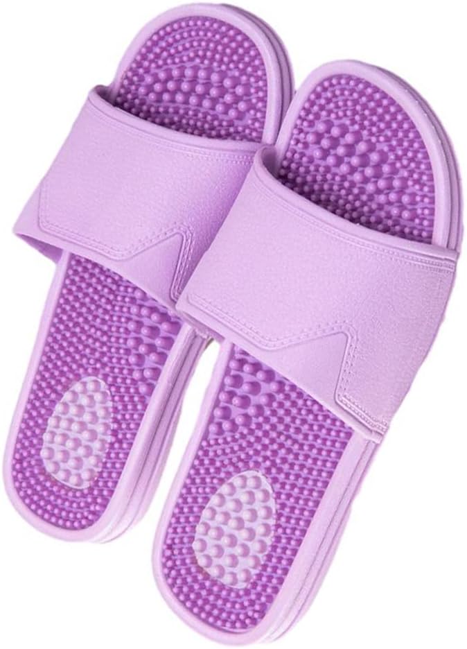Летние массажные тапочки YFDZKJ для мужчин и женщин, массажные сандалии с акупрессурой и рефлексологией, обувь для облегчения подошвенного фасциита, улучшения кровообращения и массажной терапии, фиолетовый
Летние массажные тапочки YFDZKJ для мужчин и женщин, массажные сандалии с акупрессурой и рефлексологией, обувь для облегчения подошвенного фасциита, улучшения кровообращения и массажной терапии, фиолетовый