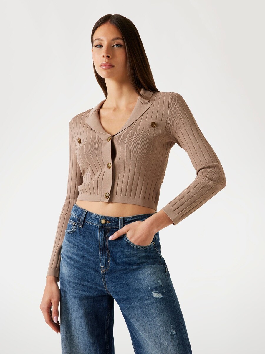 Вязаный кардиган GUESS, цвет Kitt
Вязаный кардиган GUESS, цвет Kitt