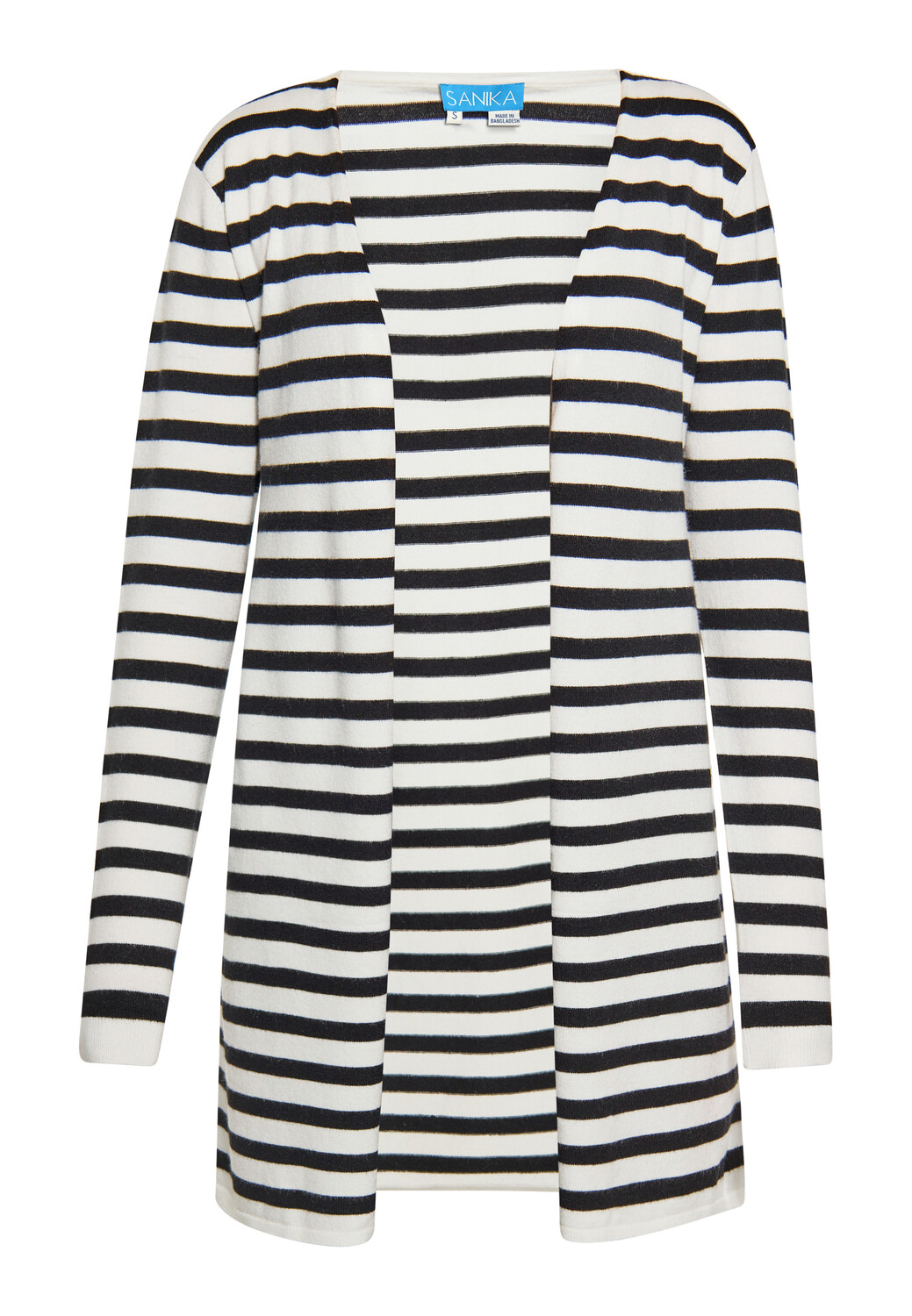 Толстовка SANIKA Cardigan, белый черный 
Толстовка SANIKA Cardigan, белый черный