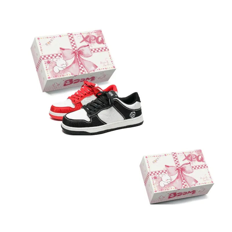 XPQ Прочные легкие дышащие лоу-топ скейтбордские кроссовки унисекс красный черный микс, цвет Red Black Mismatched
XPQ Прочные легкие дышащие лоу-топ скейтбордские кроссовки унисекс красный черный микс, цвет Red Black Mismatched