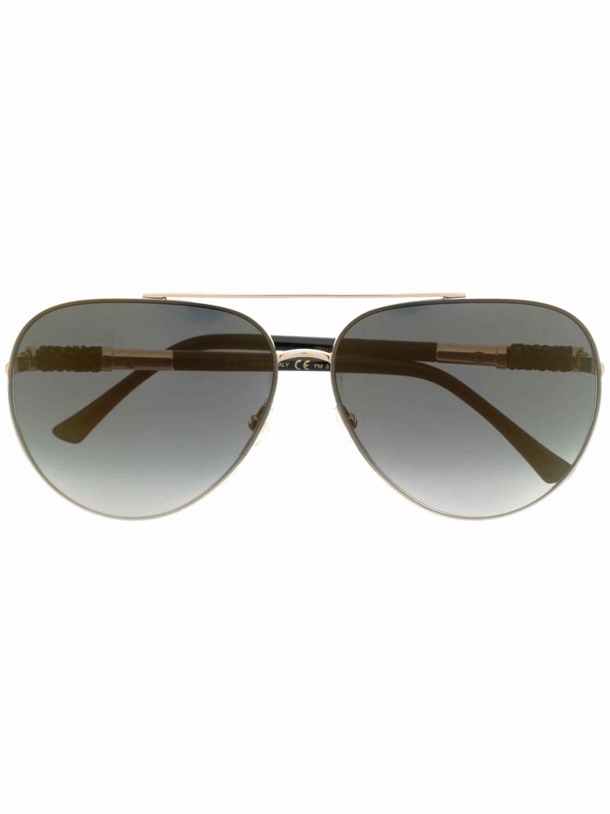 Солнцезащитные очки-пилоты Jimmy Choo Eyewear, коричневый
Солнцезащитные очки-пилоты Jimmy Choo Eyewear, коричневый