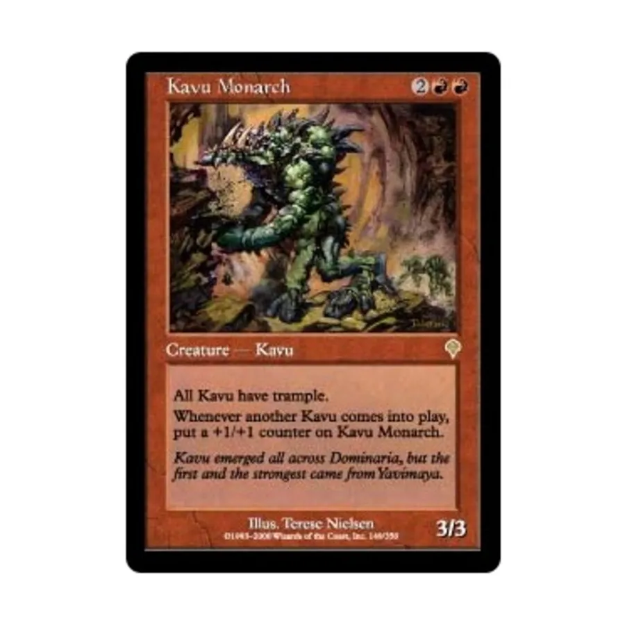 CCG Каву Монарх (R), MTG - Invasion
CCG Каву Монарх (R), MTG - Invasion