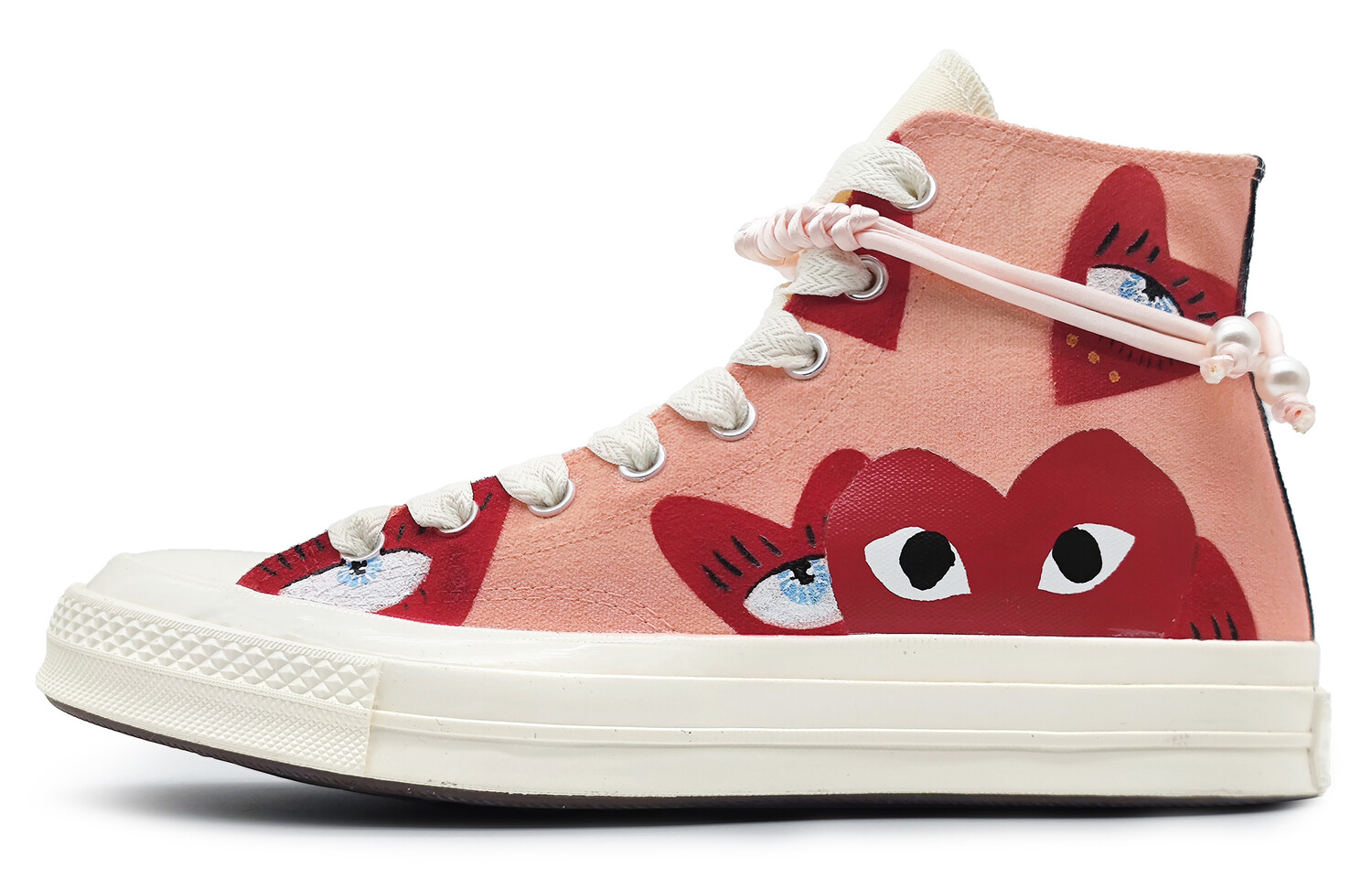 Кроссовки Cdg X Chuck Taylor All Star Canvas унисекс с высоким берцем, красные/розовые/черные/синие/белые Converse
Кроссовки Cdg X Chuck Taylor All Star Canvas унисекс с высоким берцем, красные/розовые/черные/синие/белые Converse