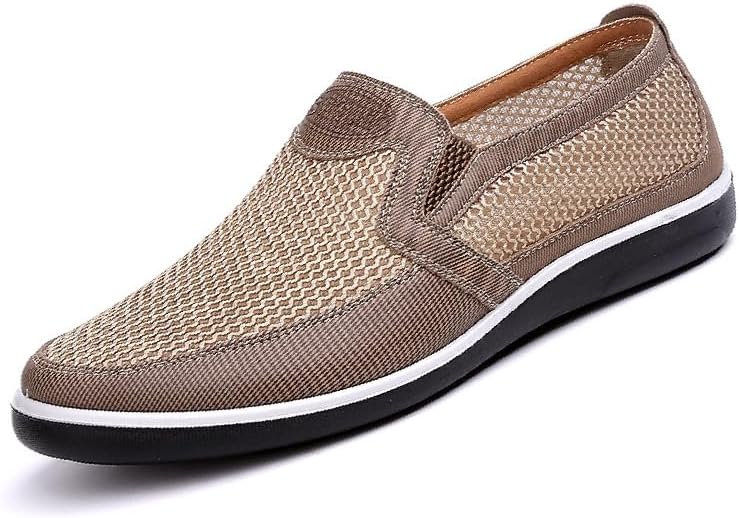 Мужские повседневные сетчатые лоферы Asifn, летние дышащие ходовые туфли, удобные легкие обувь и путешествий, модная обувь, бежевый
Мужские повседневные сетчатые лоферы Asifn, летние дышащие ходовые туфли, удобные легкие обувь и путешествий, модная обувь, бежевый