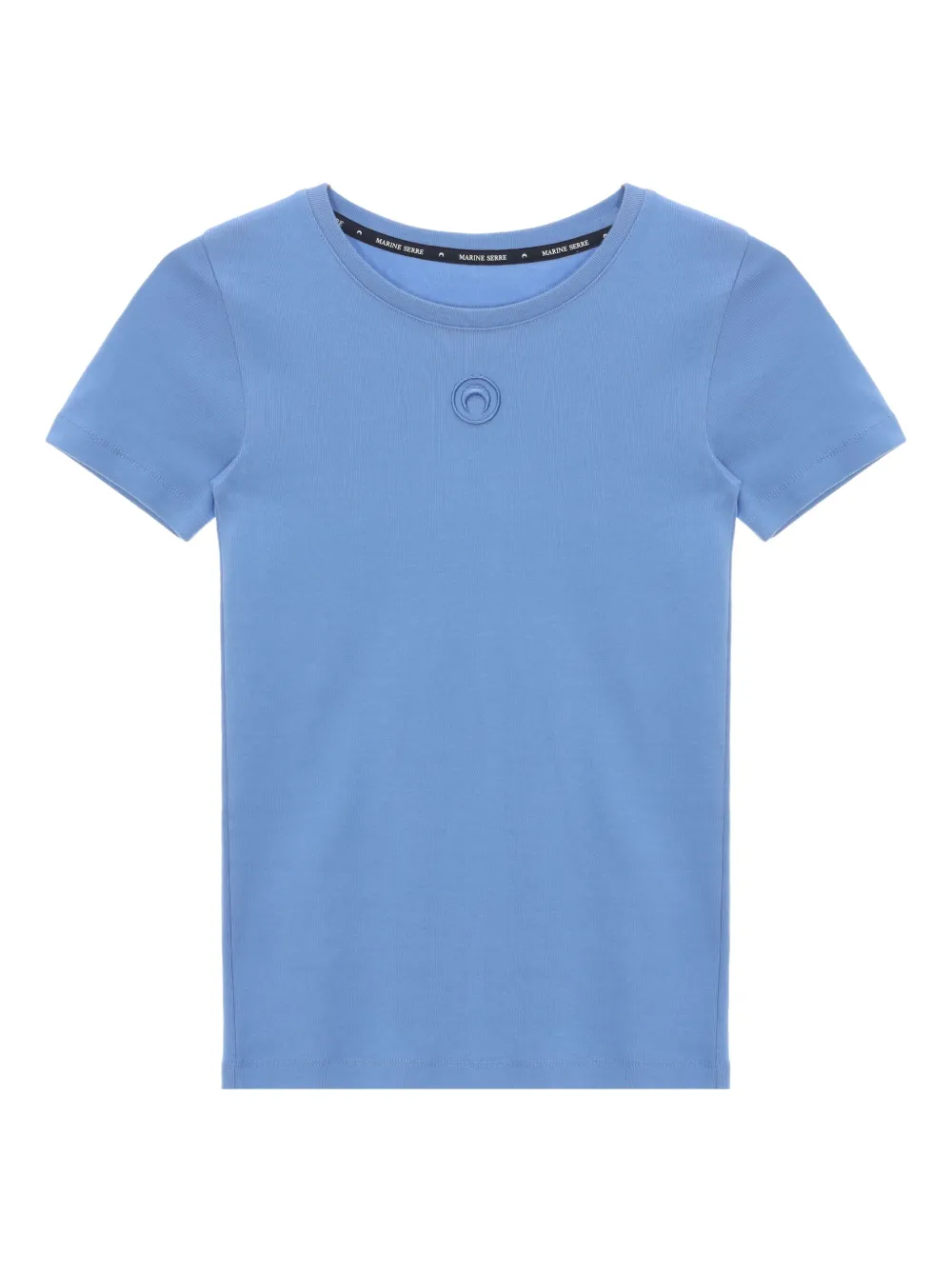 Рифленая футболка с логотипом "Луна" Marine Serre, синий
Рифленая футболка с логотипом "Луна" Marine Serre, синий