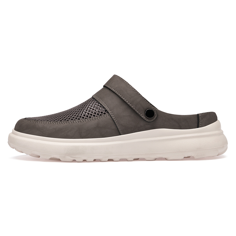 LEXON Мужские серые тапочки с закрытым носком, устойчивые к истиранию на резиновой подошве, цвет Gray
LEXON Мужские серые тапочки с закрытым носком, устойчивые к истиранию на резиновой подошве, цвет Gray