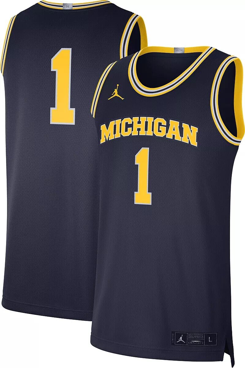 Мужская баскетбольная майка Nike Michigan Wolverines #1 Blue Limited Limited, Серый, Мужская баскетбольная майка Nike Michigan Wolverines #1 Blue Limited Limited
Мужская баскетбольная майка Nike Michigan Wolverines #1 Blue Limited Limited, Серый, Мужская баскетбольная майка Nike Michigan Wolverines #1 Blue Limited Limited