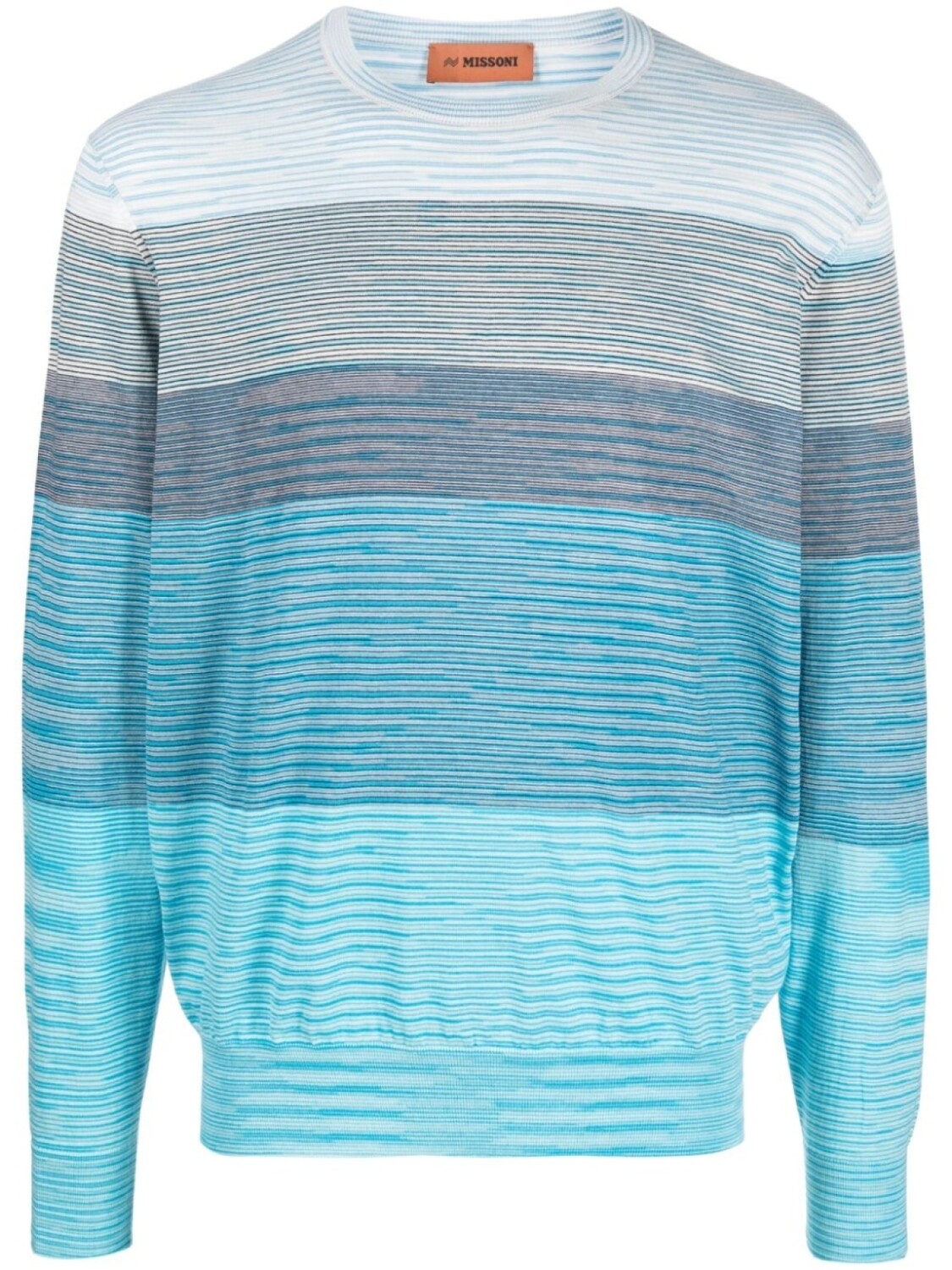 Полосатый джемпер тонкой вязки Missoni, синий
Полосатый джемпер тонкой вязки Missoni, синий