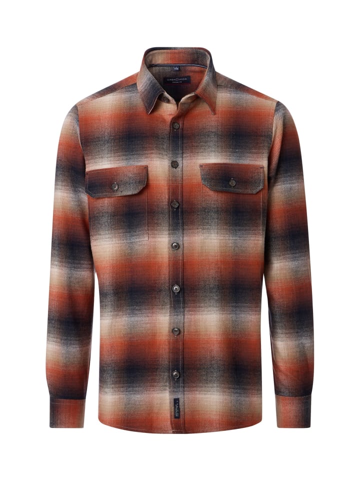 CASAMODA Повседневная рубашка оранжевого цвета
CASAMODA Повседневная рубашка оранжевого цвета