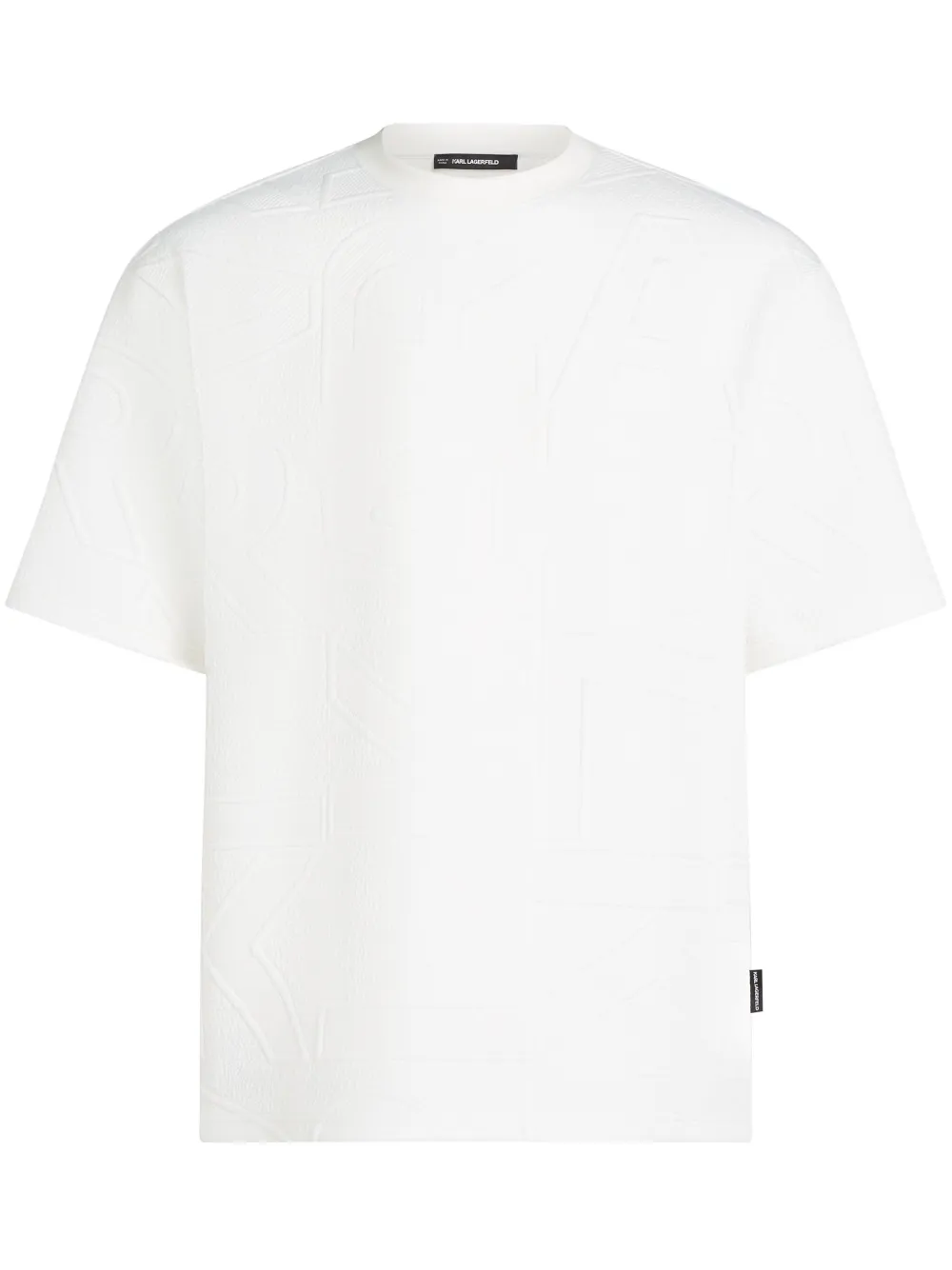 Футболка с декоративной строчкой KARL LAGERFELD, белый
Футболка с декоративной строчкой KARL LAGERFELD, белый