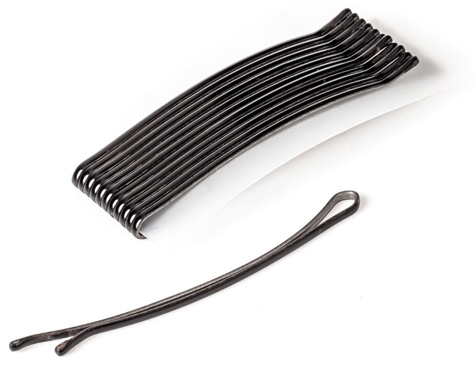 Bocca Beauty, Заколки для волос, черные, 12 шт
Bocca Beauty, Заколки для волос, черные, 12 шт