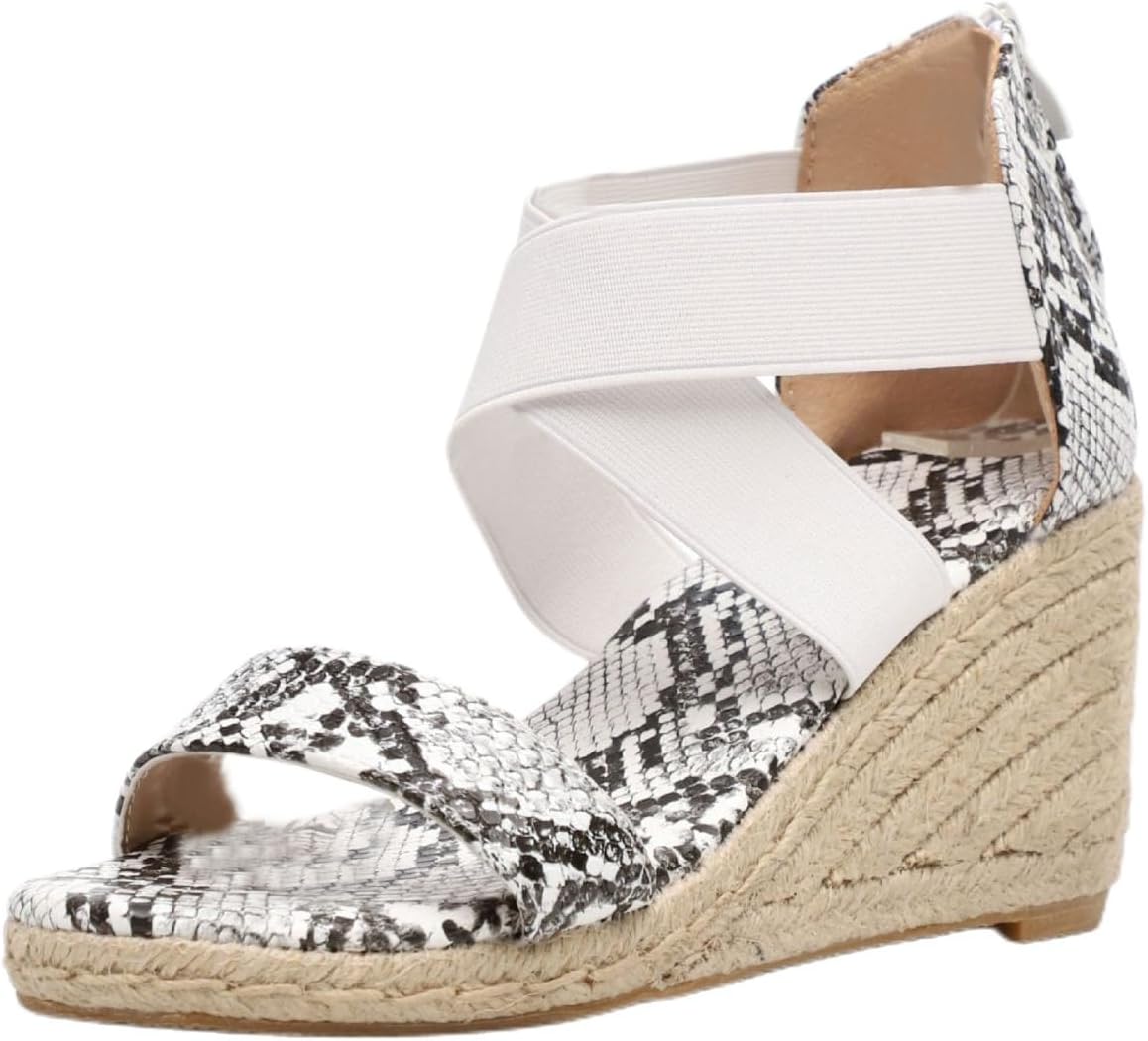 Женские сандалии на танкетке с перекрестным ремешком на щиколотке, эспадрильи на платформе, летние повседневные и нарядные туфли, пляжные дышащие сандалии на танкетке, удобные для ношения весь день Generic, белый
Женские сандалии на танкетке с перекрестным ремешком на щиколотке, эспадрильи на платформе, летние повседневные и нарядные туфли, пляжные дышащие сандалии на танкетке, удобные для ношения весь день Generic, белый