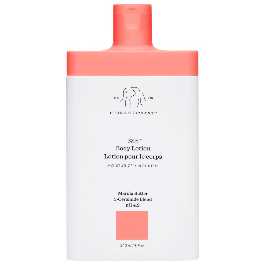 Лосьон для тела Sili Drunk Elephant, 8.0 oz/240 mL
Лосьон для тела Sili Drunk Elephant, 8.0 oz/240 mL