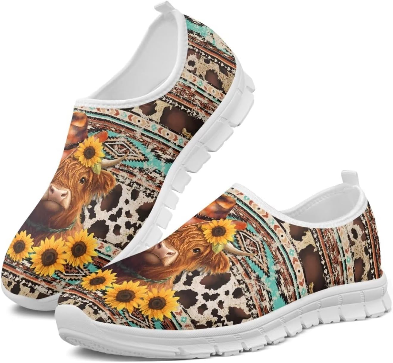 Женские кроссовки Glomenade с принтом с животных и племенных мотивов, мужские дышащие кроссовки из сетки, носочные кроссовки, модные слипоны, противоскользящие теннисные кроссовки, West Highland Cattle
Женские кроссовки Glomenade с принтом с животных и племенных мотивов, мужские дышащие кроссовки из сетки, носочные кроссовки, модные слипоны, противоскользящие теннисные кроссовки, West Highland Cattle