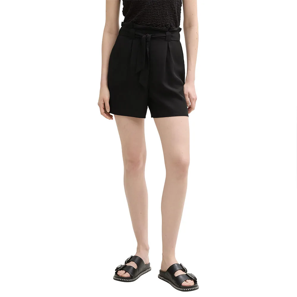 Шорты Tom Tailor Coloured Paperbag, черный
Шорты Tom Tailor Coloured Paperbag, черный