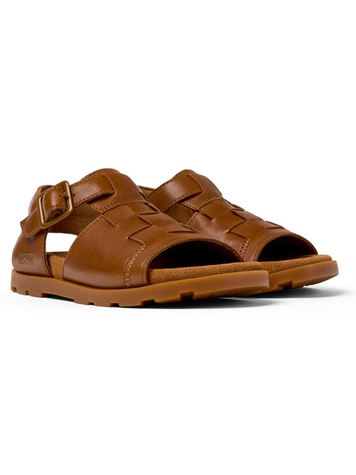 Camper Кожаные сандалии светло-коричневого цвета
Camper Кожаные сандалии светло-коричневого цвета