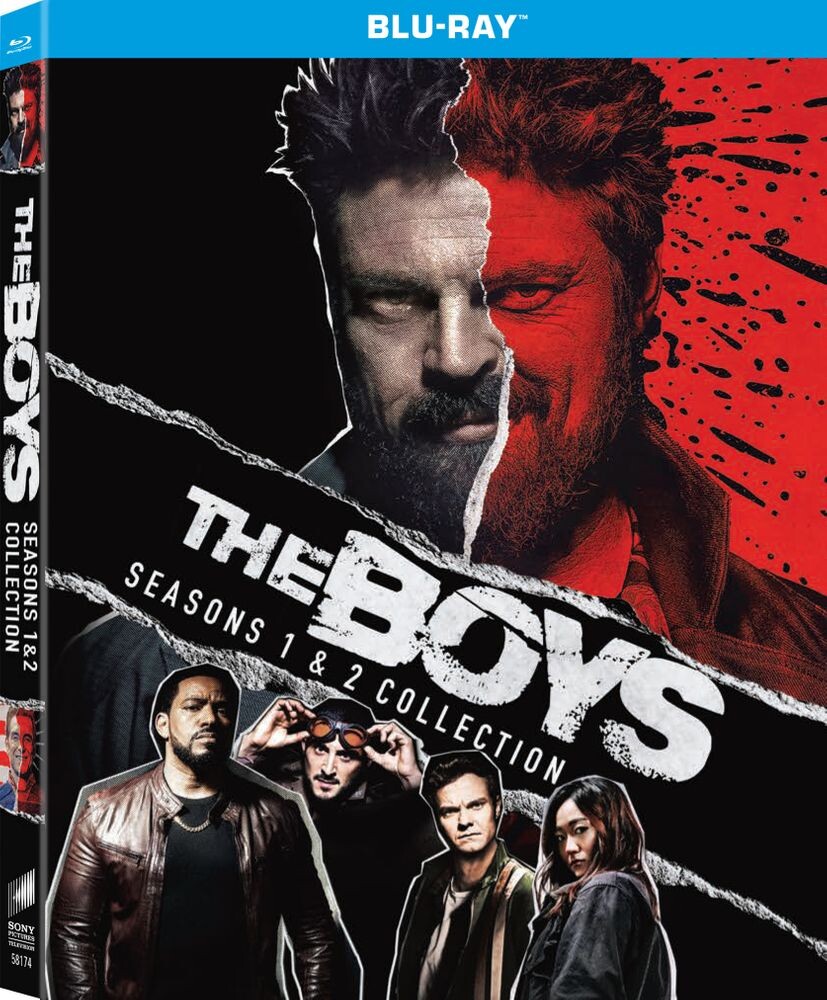 Диск Blu-ray The Boys: Season 1 & Season 2
Диск Blu-ray The Boys: Season 1 & Season 2