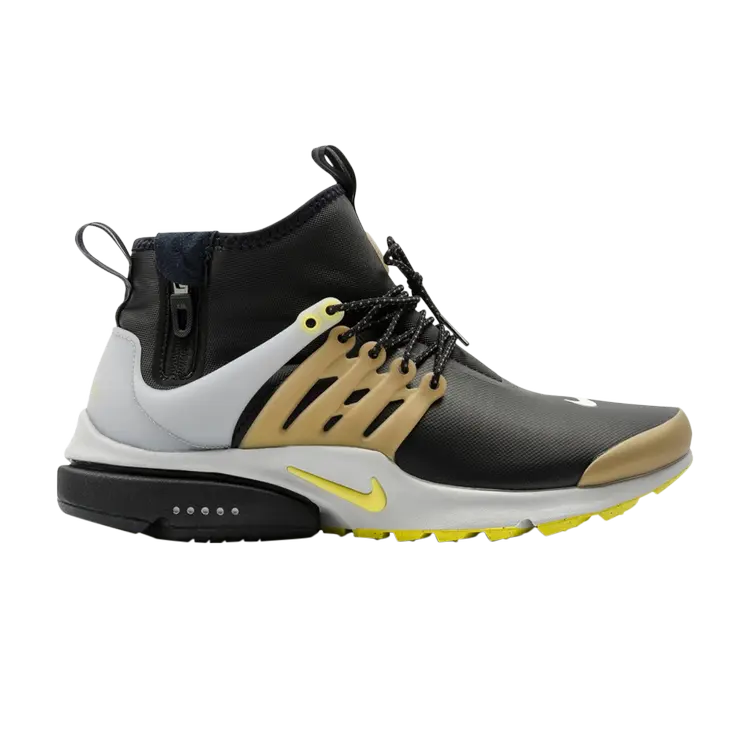 Кроссовки Nike Air Presto Mid Utility 'Black Yellow Streak', черный
Кроссовки Nike Air Presto Mid Utility 'Black Yellow Streak', черный