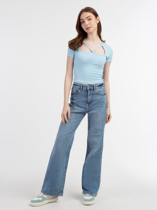 Футболка в рубчик Mymo, синий
Футболка в рубчик Mymo, синий