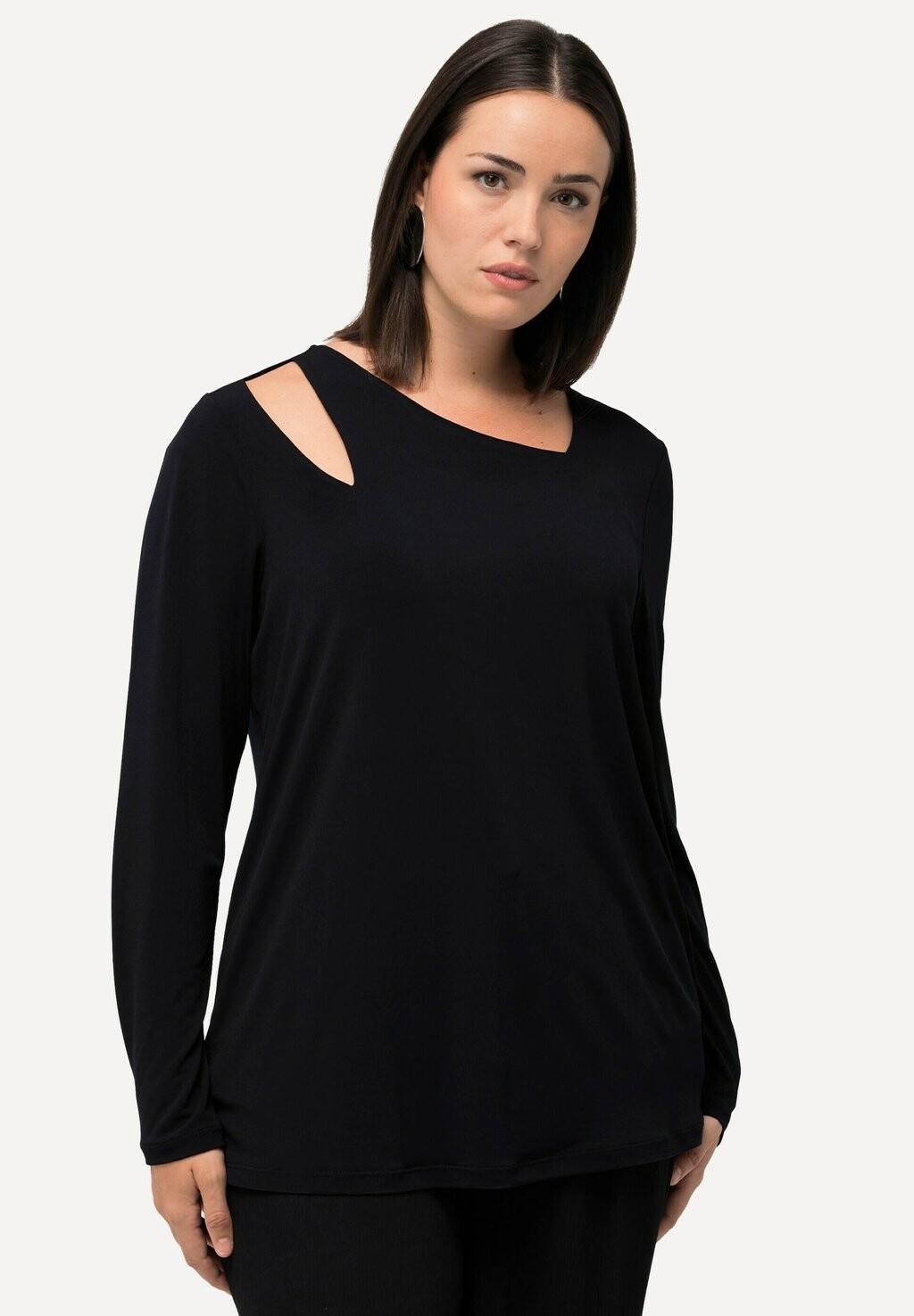 Топ с длинными рукавами Ulla Popken, темно-синий
Топ с длинными рукавами Ulla Popken, темно-синий