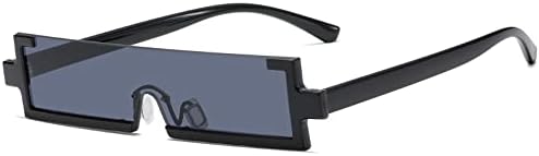 Маленькие солнцезащитные очки для женщин в стиле ретро-винтаж, цельные солнцезащитные очки без оправы для мужчин, прозрачные голубые очки с защитой от УФ-излучения UV400 MTZJH, 1
Маленькие солнцезащитные очки для женщин в стиле ретро-винтаж, цельные солнцезащитные очки без оправы для мужчин, прозрачные голубые очки с защитой от УФ-излучения UV400 MTZJH, 1