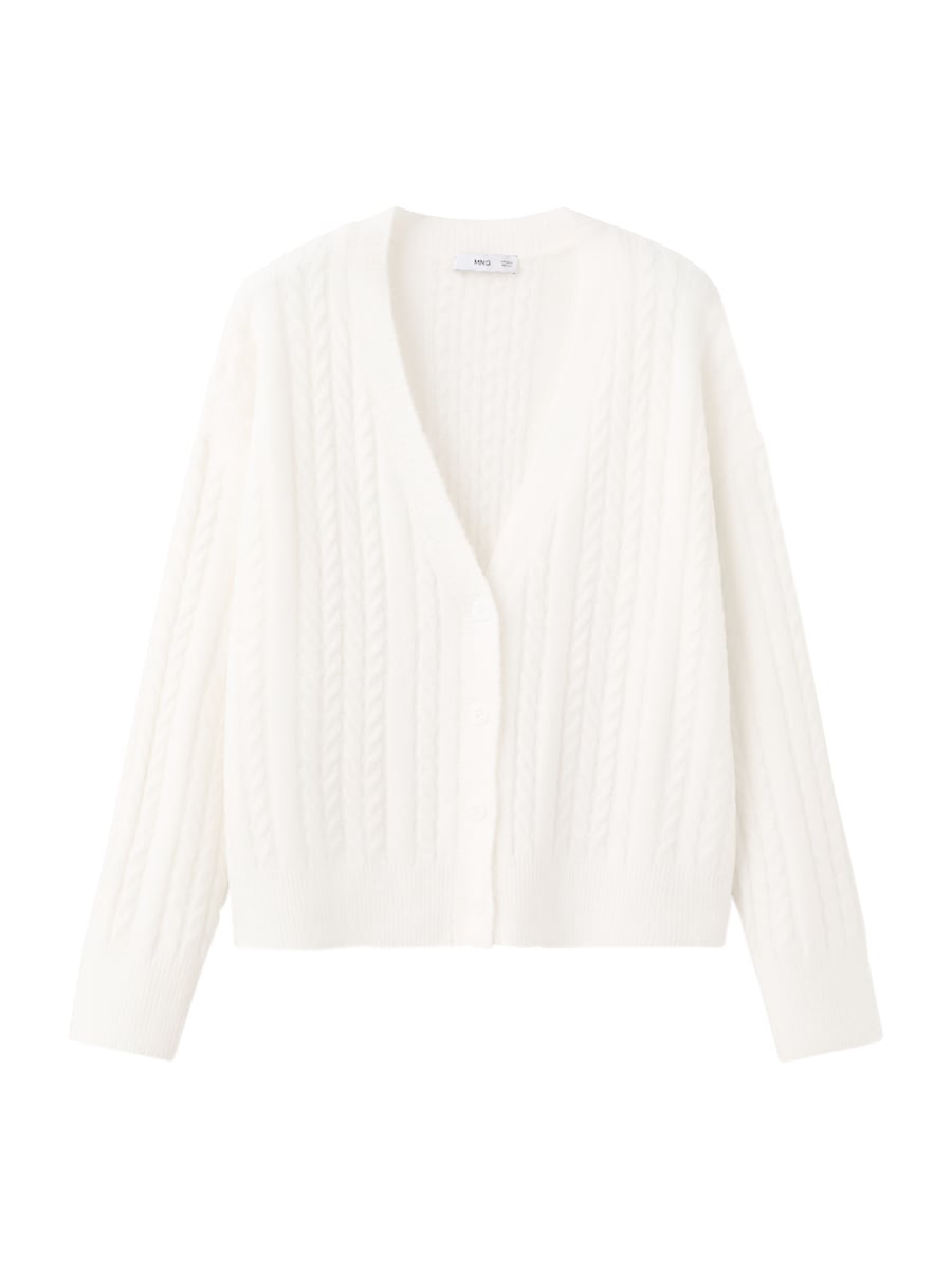 Вязаный кардиган MANGO Talcore, кремовый
Вязаный кардиган MANGO Talcore, кремовый